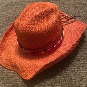 Monte Carlo Cowgirl Hat Red